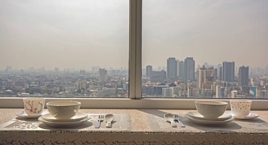 For rent 1 bed condo in Huai Khwang, Bangkok