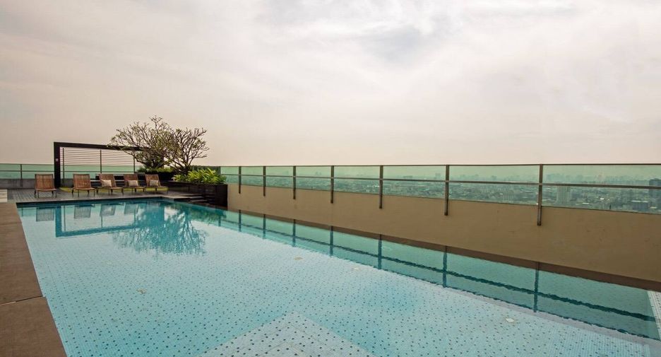 For rent 1 bed condo in Huai Khwang, Bangkok