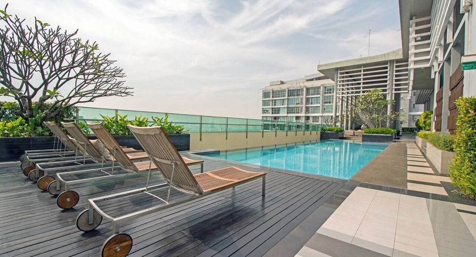 For rent 1 bed condo in Huai Khwang, Bangkok