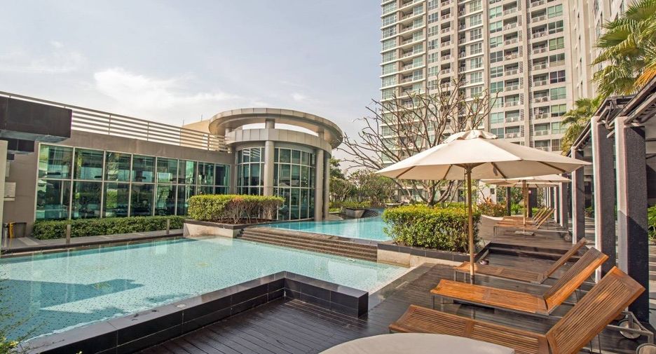For rent 1 bed condo in Huai Khwang, Bangkok