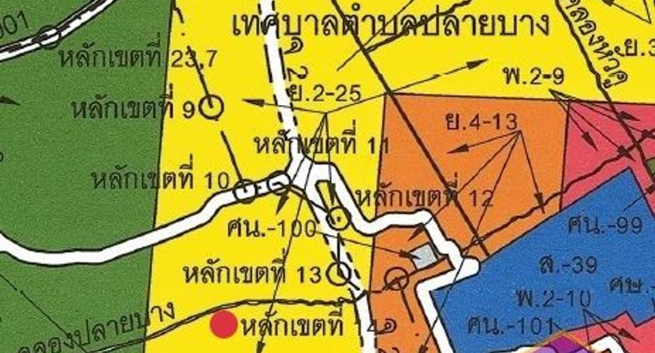 Terreno en venta en Bang Kruai, Nonthaburi