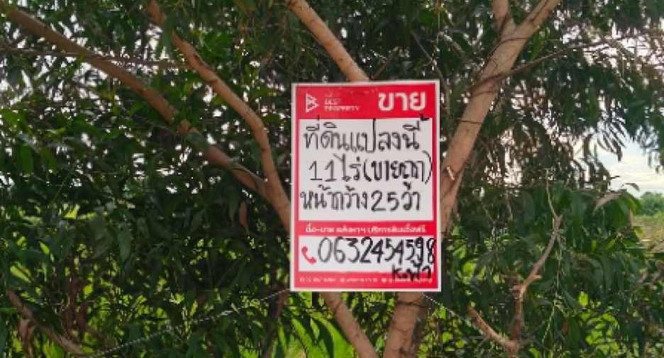Terreno en venta en Khlong Khuean, Chachoengsao