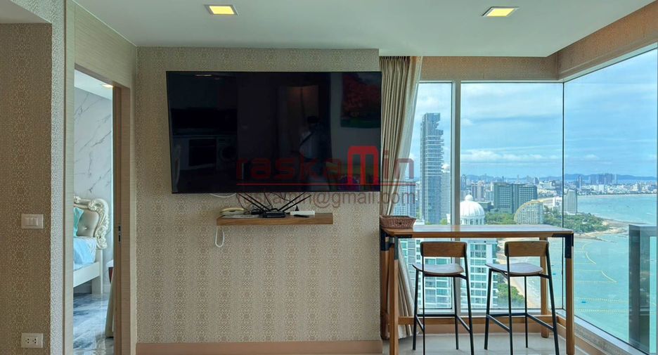 For rent and for sale 2 bedrooms condo in North Pattaya, Pattaya