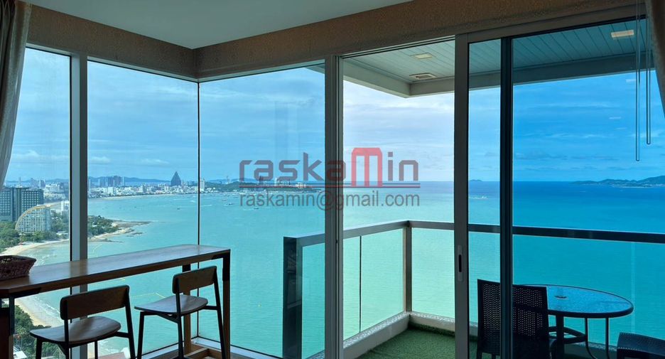 For rent and for sale 2 bedrooms condo in North Pattaya, Pattaya