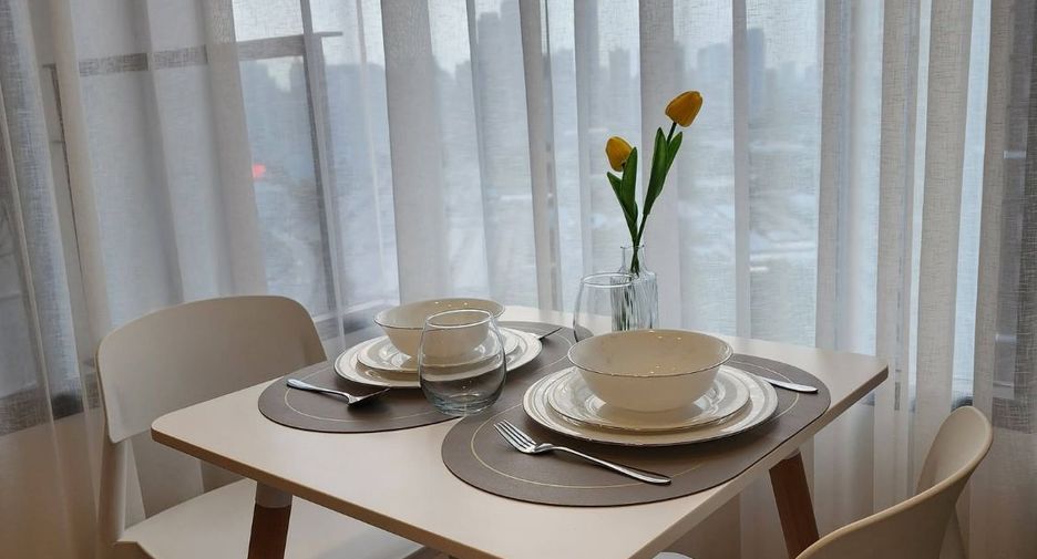 For rent 1 bed condo in Huai Khwang, Bangkok