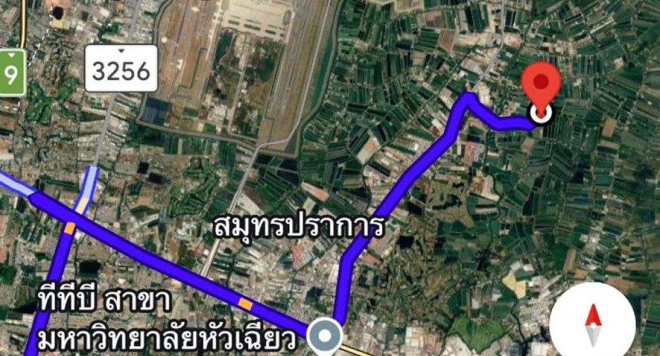For sale land in Bang Sao Thong, Samut Prakan