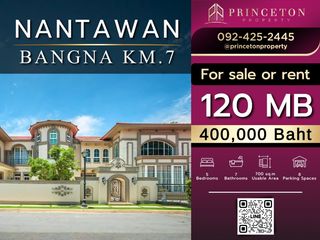 For rent and for sale 5 bedrooms house in Bang Phli, Samut Prakan