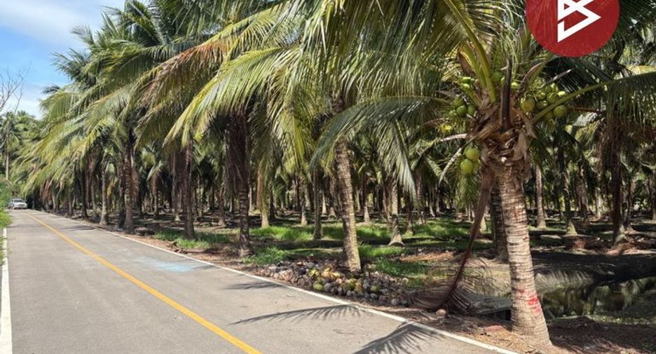 For sale land in Bang Khonthi, Samut Songkhram