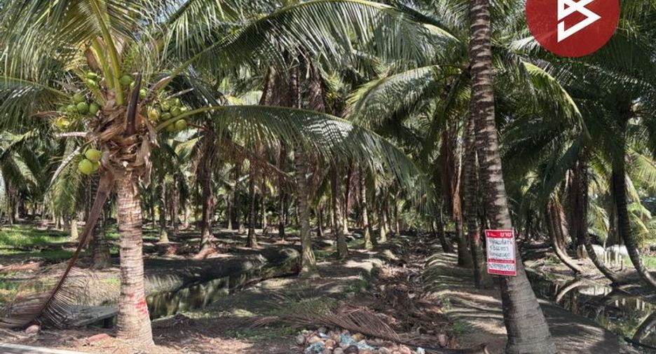 For sale land in Bang Khonthi, Samut Songkhram