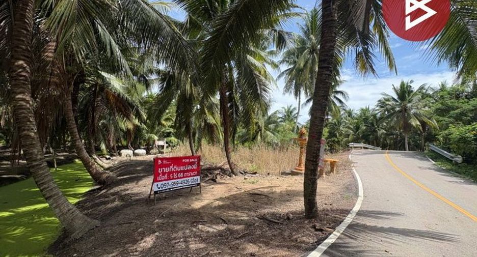 For sale land in Bang Khonthi, Samut Songkhram