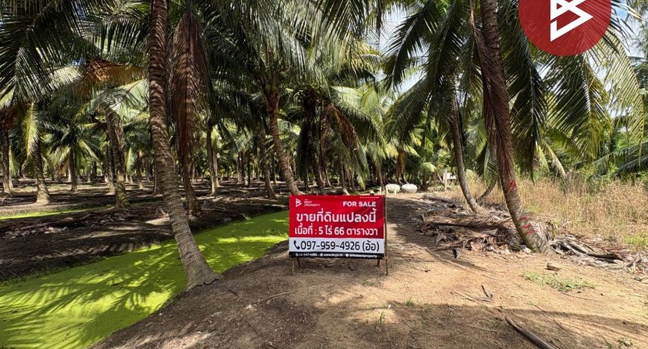 For sale land in Bang Khonthi, Samut Songkhram