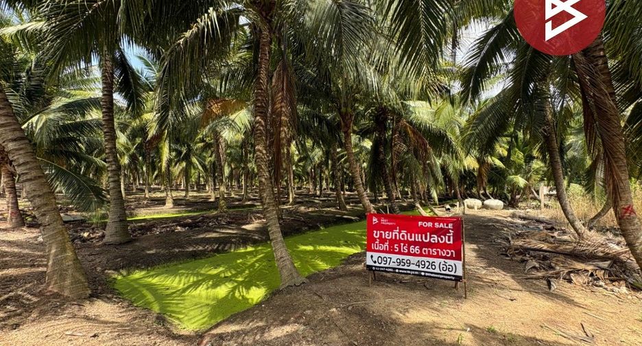 For sale land in Bang Khonthi, Samut Songkhram