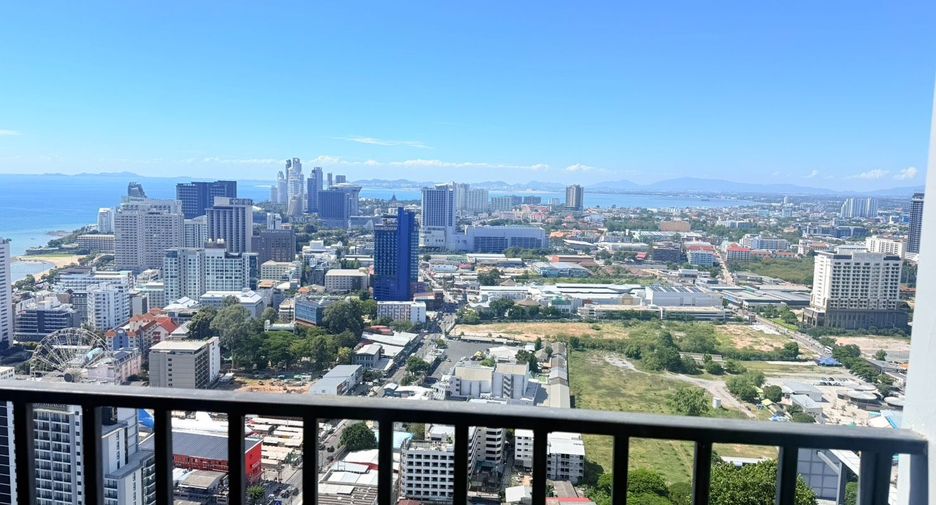 Condo en alquiler de 2 habitaciones en Central Pattaya, Pattaya