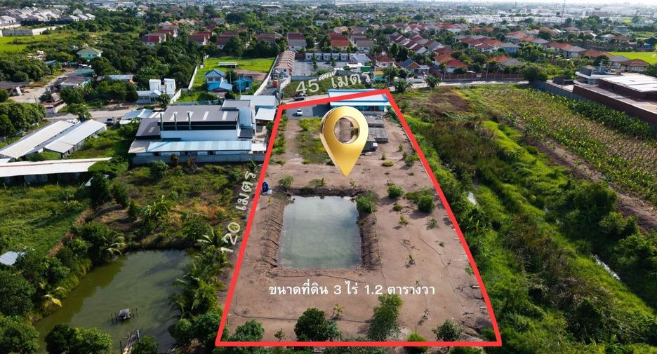 À vendre terrain à Pak Kret, Nonthaburi