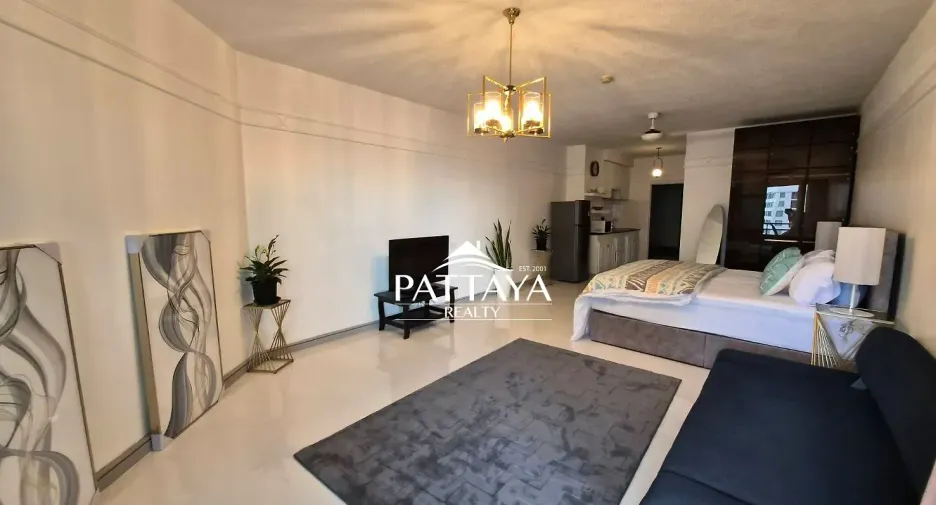 For rent studio condo in South Pattaya, Pattaya