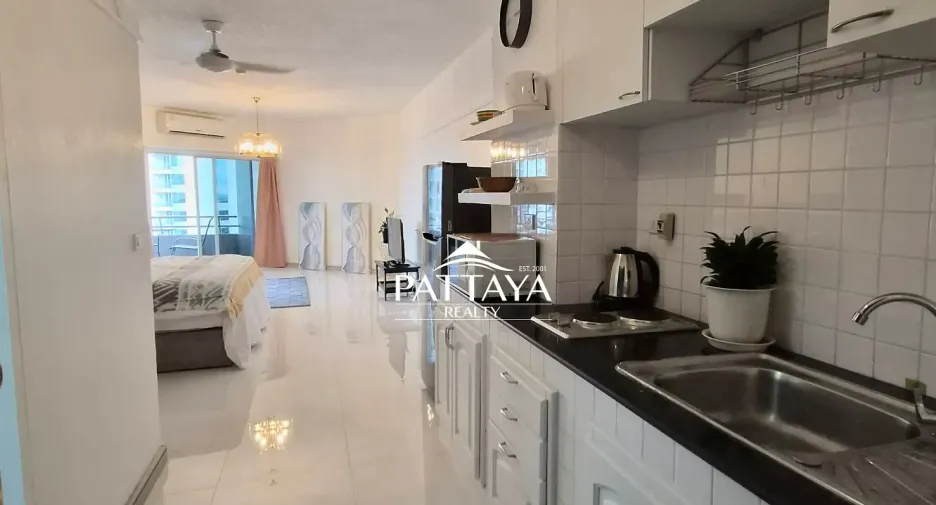 For rent studio condo in South Pattaya, Pattaya