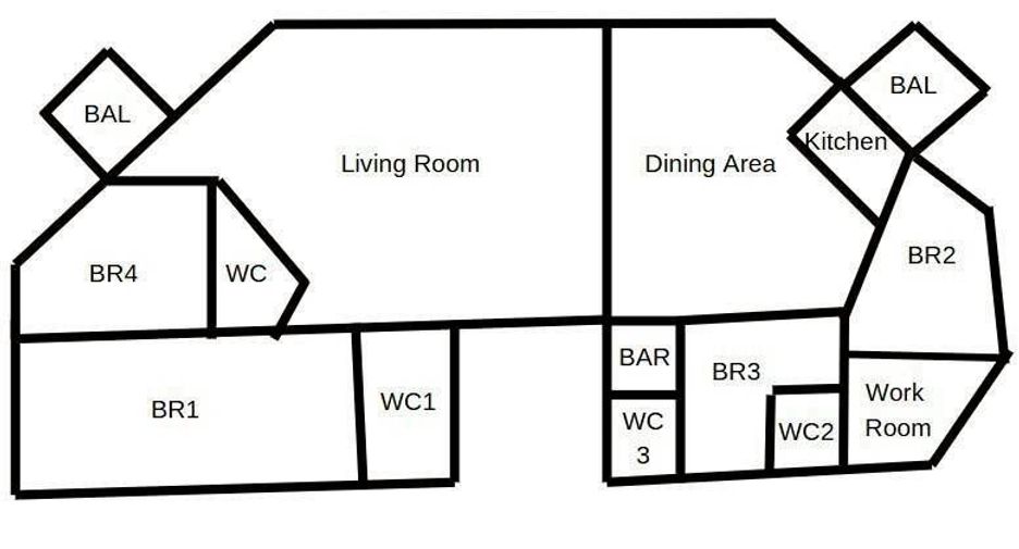 For rent 4 bedrooms condo in Mueang Chiang Mai, Chiang Mai