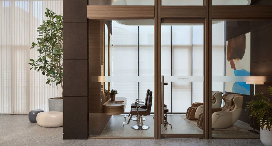 Condo en alquiler de 2 habitaciones en Huai Khwang, Bangkok