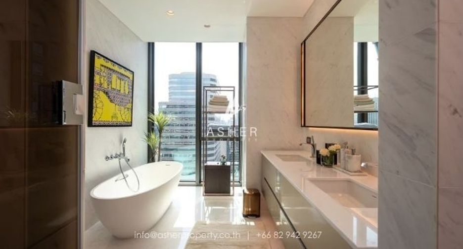 Condo en venta de 3 habitaciones en Pathum Wan, Bangkok