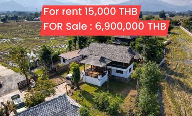 For rent and for sale 2 bedrooms house in Mae Rim, Chiang Mai