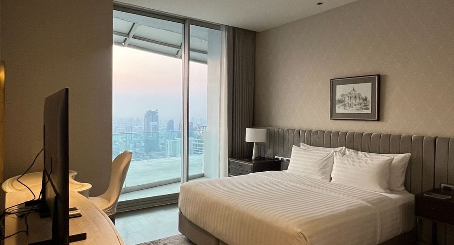 À louer 3 chambres condo à Pathum Wan, Bangkok