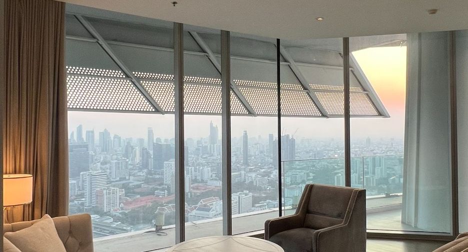 À louer 3 chambres condo à Pathum Wan, Bangkok