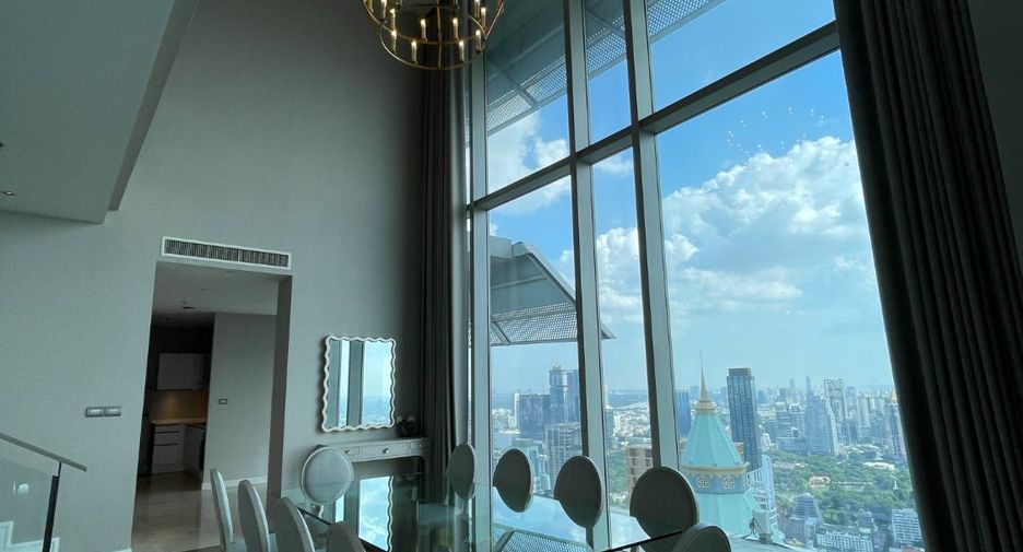 À louer 3 chambres condo à Pathum Wan, Bangkok