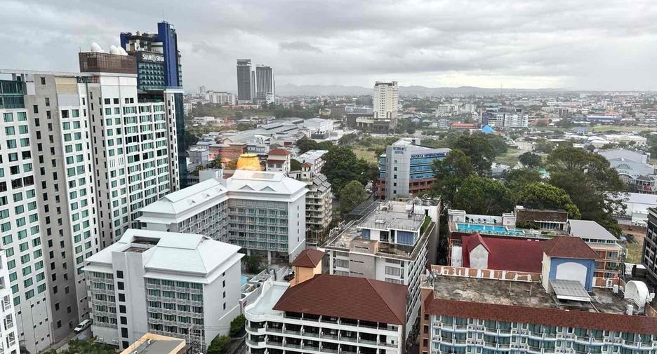 For rent 1 bed condo in Bang Lamung, Chonburi