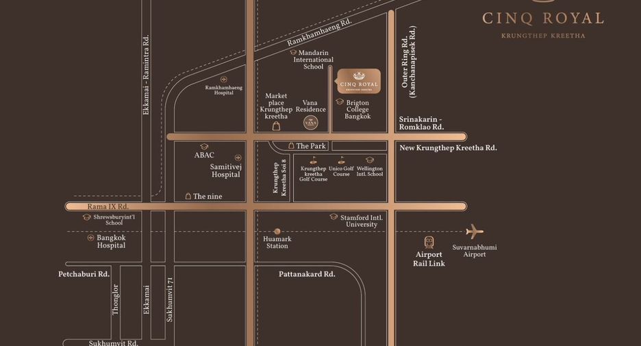 Casa en venta de 5 habitaciones en Saphan Sung, Bangkok