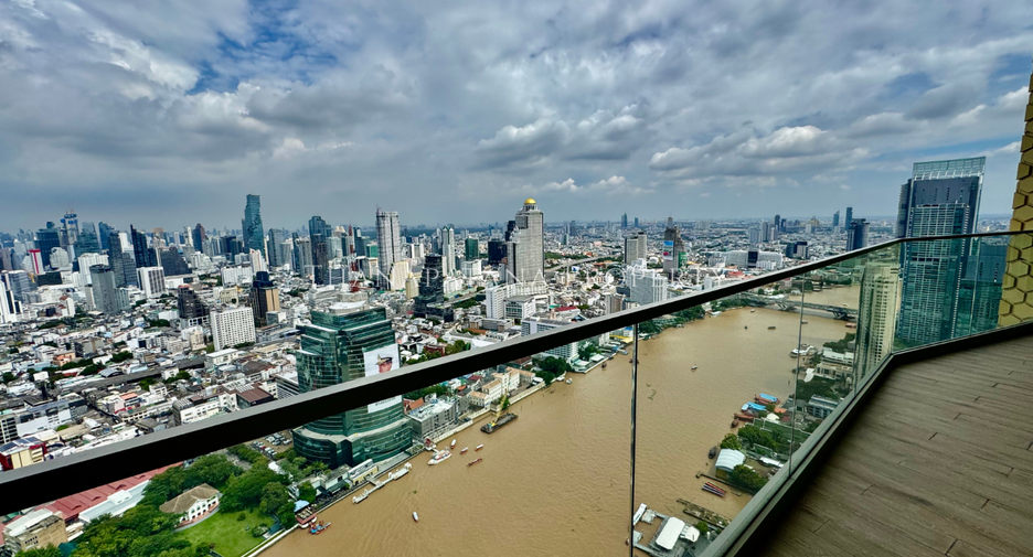 Wohnung zur Miete und zum Kauf mit 3 Zimmer in Khlong San, Bangkok