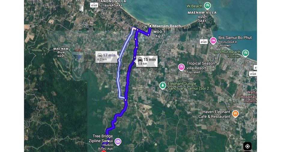 For sale land in Ko Samui, Surat Thani