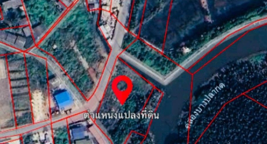 Terreno en venta en Phra Samut Chedi, Samut Prakan