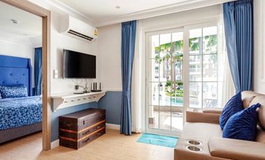Condo en alquiler de 1 habitaciones en Jomtien, Pattaya