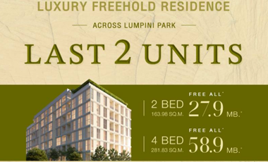 For sale 4 bedrooms condo in Pathum Wan, Bangkok