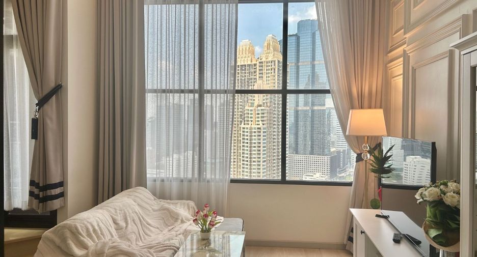 For rent 1 bed condo in Sathon, Bangkok