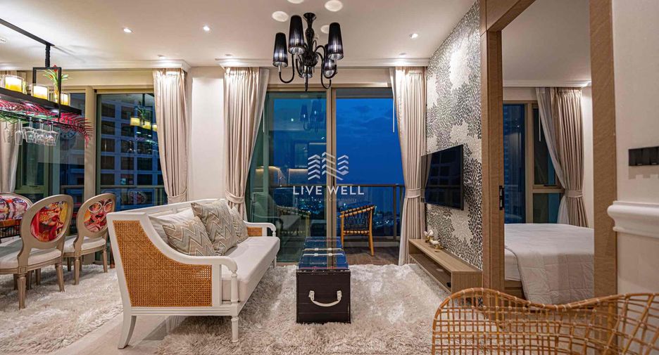 À vendre 2 chambres condo à Jomtien, Pattaya