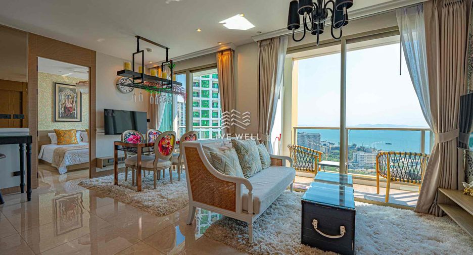 À vendre 2 chambres condo à Jomtien, Pattaya
