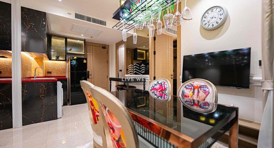 À vendre 2 chambres condo à Jomtien, Pattaya