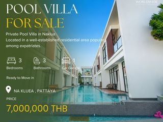 For sale 3 bedrooms townhouse in Bang Lamung, Chonburi