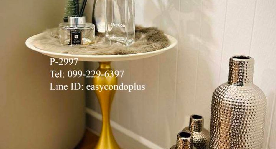 For rent 2 bedrooms condo in Huai Khwang, Bangkok