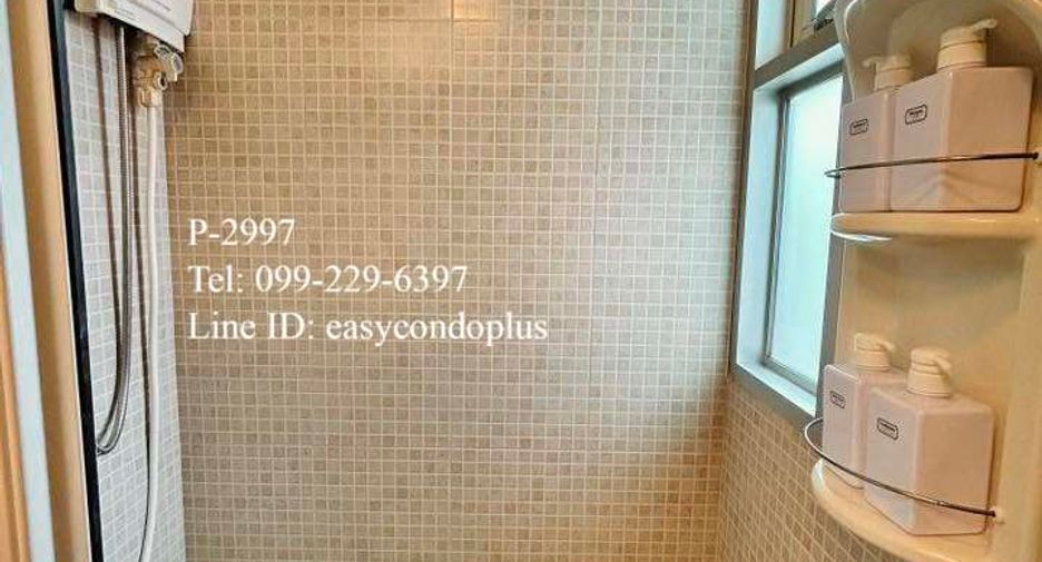 For rent 2 bedrooms condo in Huai Khwang, Bangkok