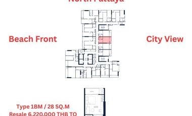 For sale 1 Beds condo in Bang Lamung, Chonburi