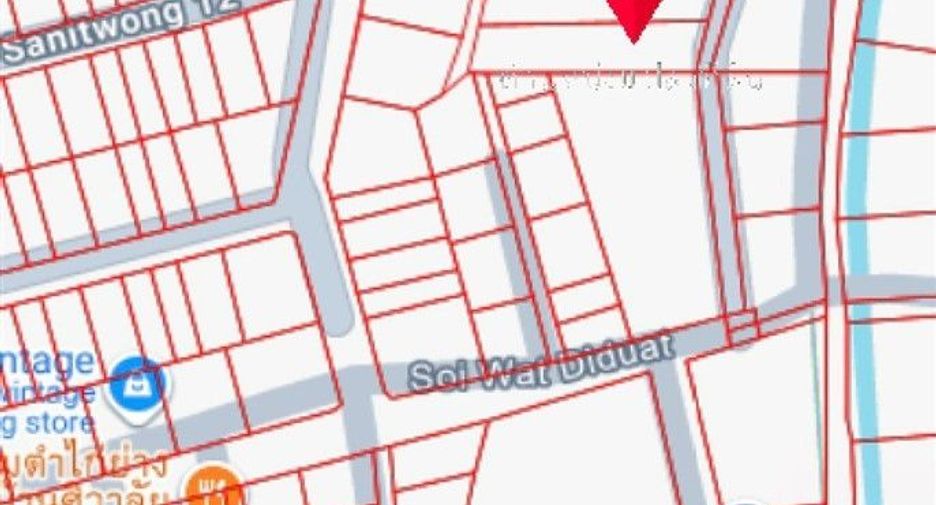 Terreno en venta en Bangkok Yai, Bangkok
