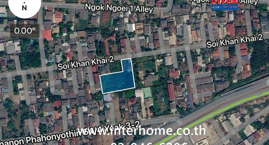 Terreno en venta en Sai Mai, Bangkok