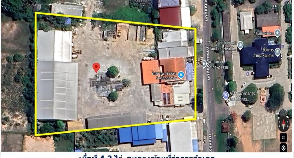 For sale warehouse in Huai Rat, Buriram