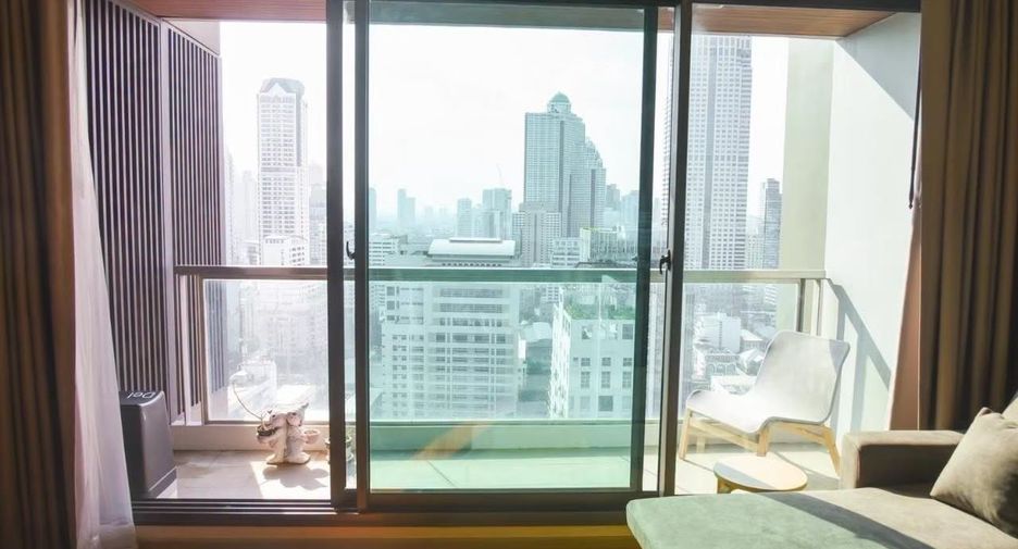For rent and for sale 2 bedrooms condo in Sathon, Bangkok