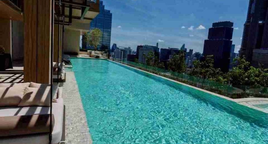 For rent 2 bedrooms condo in Sathon, Bangkok