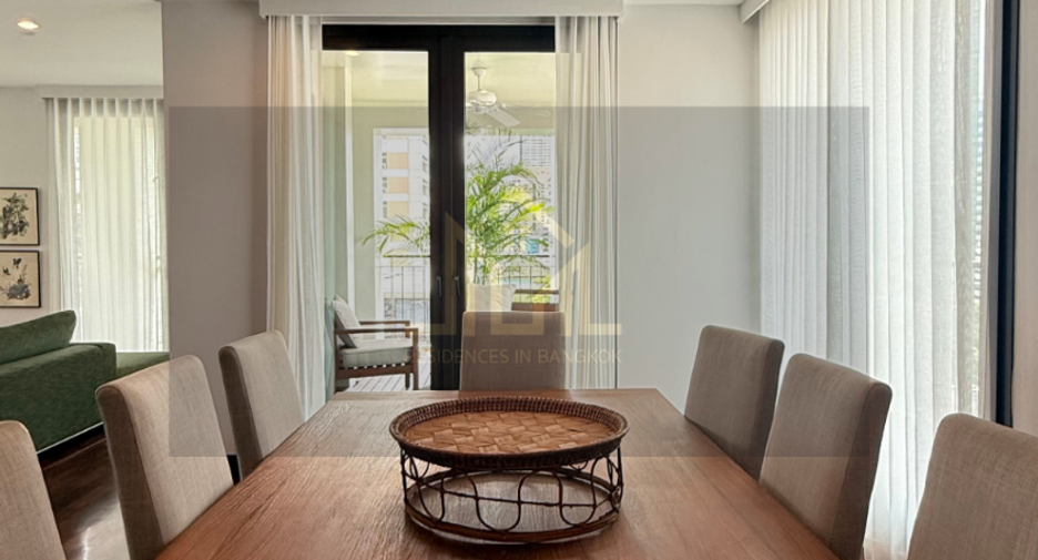 À louer 4 chambres appartement à Sathon, Bangkok