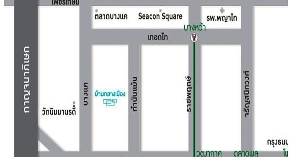 For sale 3 bedrooms townhouse in Phasi Charoen, Bangkok
