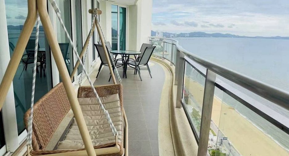 For rent 3 ベッドルーム condo in Jomtien, Pattaya